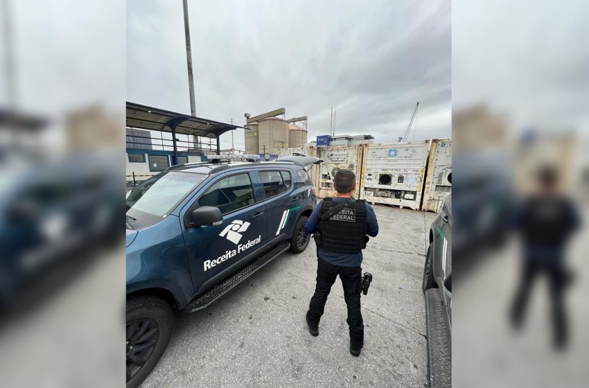 36 quilos de cocaína são apreendidos no Porto de Paranaguá