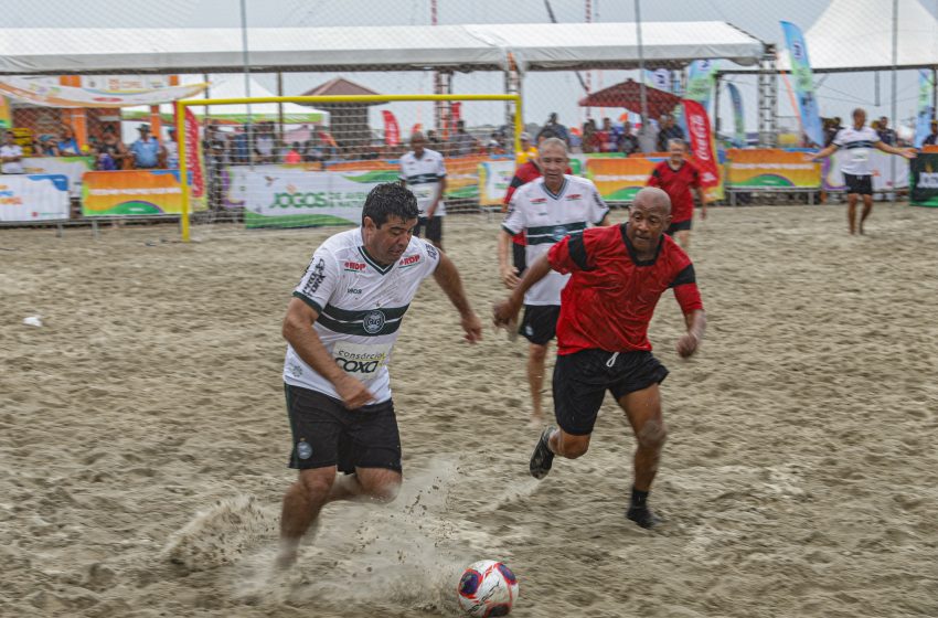 Futebol das Estrelas: praia de Caiobá recebe evento com ex-jogadores