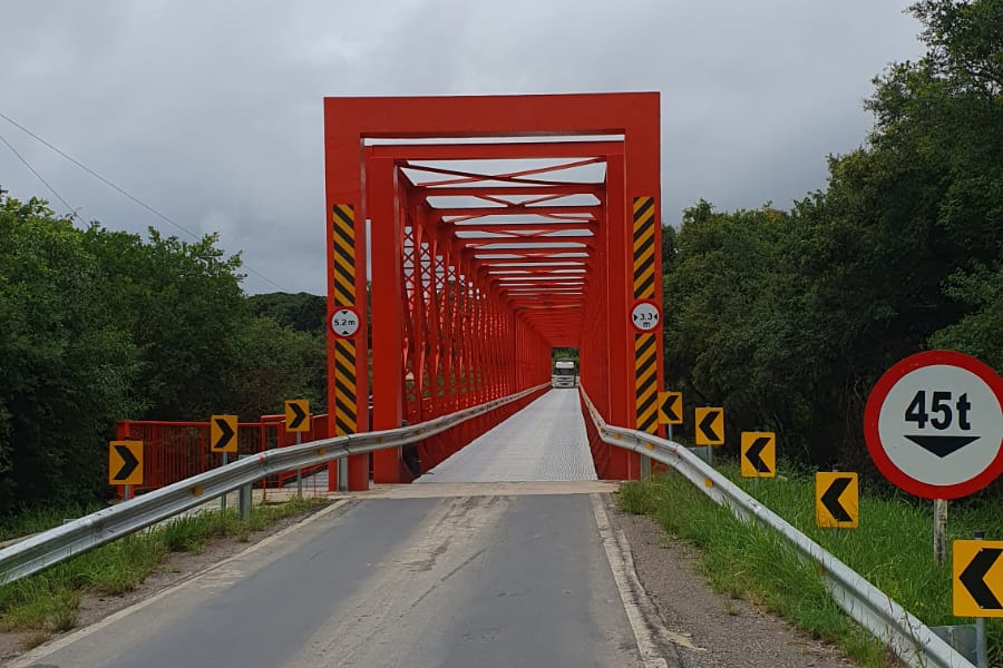 Obras da ponte entre Lapa e Campo do Tenente são concluídas