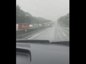 Acidente interdita trecho da BR-116, no sentido Curitiba