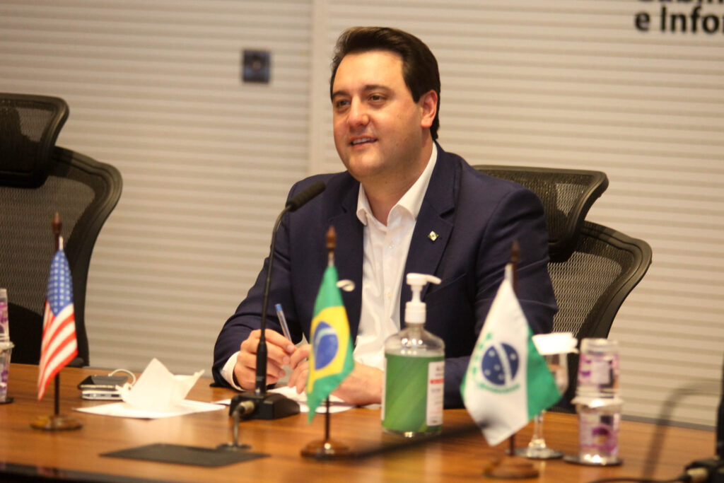 Ratinho Junior lidera missão do governo do Paraná ao Nebraska
