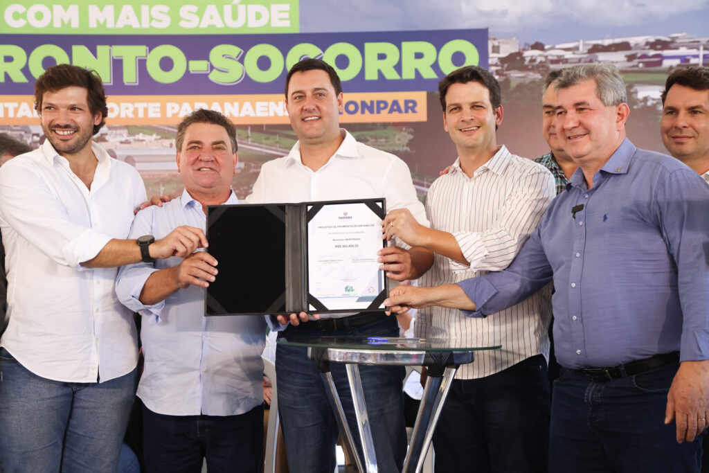 Governo do Paraná libera R$ 9,3 milhões para obras em Arapongas