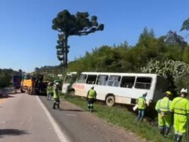 acidente br-116 ônibus