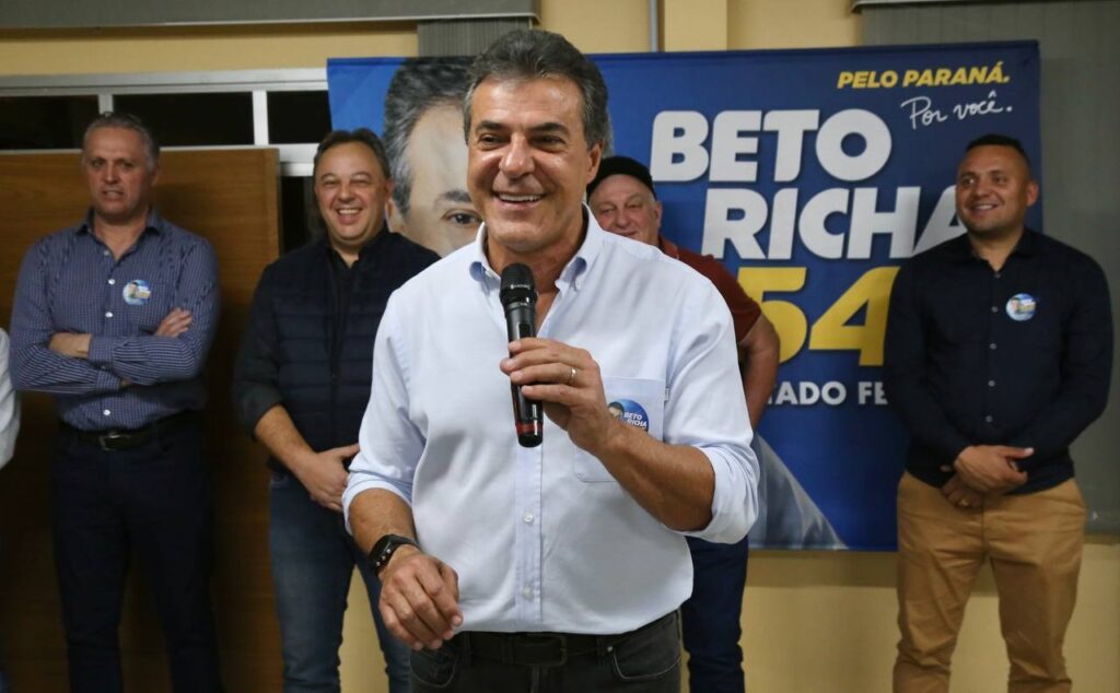 Beto Richa alvoroça os bastidores da campanha à Prefeitura de Curitiba