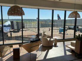 Aeroporto de Foz do Iguaçu ganha nova sala VIP com vista panorâmica