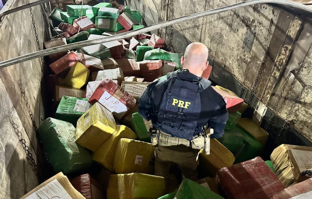 Polícia apreende mais de seis toneladas de maconha no Oeste do Paraná