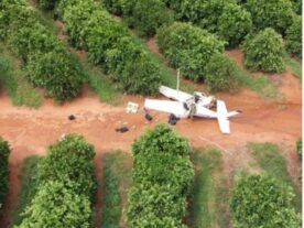 Forca Aérea intercepta avião recheado com cocaína no Paraná