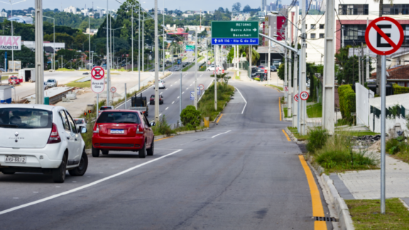 Linha Verde: via marginal é liberada ao trânsito em Curitiba