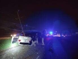 Motorista bêbado atropela equipes da Copel e DER que atendiam acidente, no Paraná