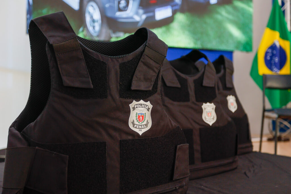 Polícia Penal recebe 1,4 mil coletes balísticos