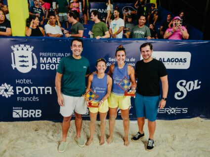 Beach Tennis: paranaense Rafaella Miller conquista título de torneio no Alagoas