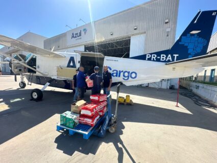 Rio Grande do Sul: Azul recebe doações em 160 aeroportos + lojas