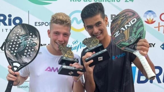 Beach tennis: paranaense Giovanni Cariani conquista título no Rio de Janeiro
