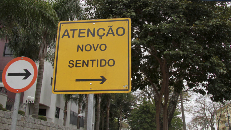 Rua de Curitiba terá inversão de sentido a partir desta quinta (2)